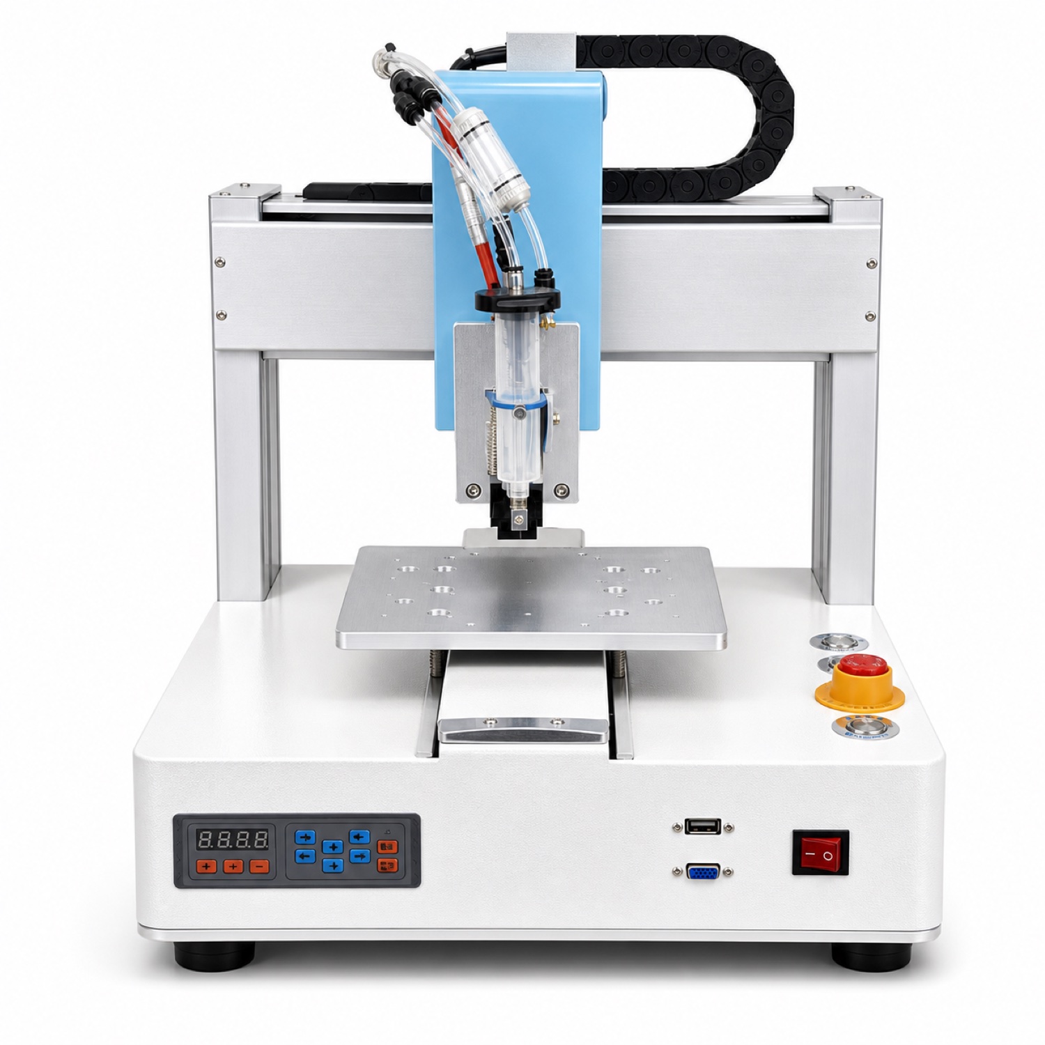 Compact 3-Axis Fluid Dispensing Robot