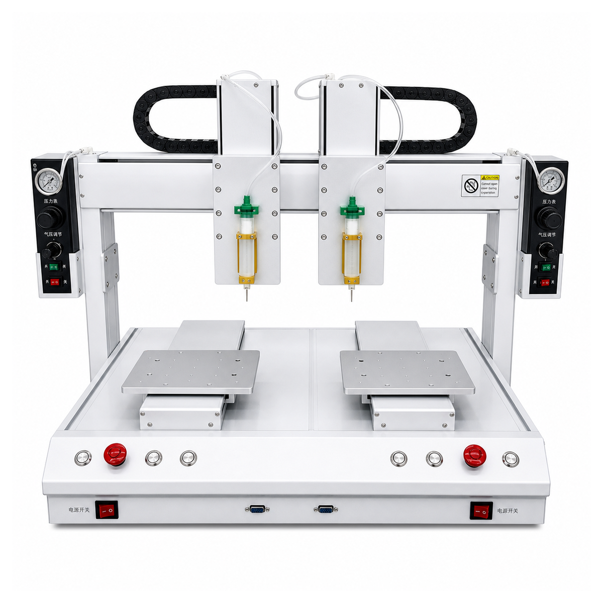 Dual-Head Dual-Station Dispensing Robot